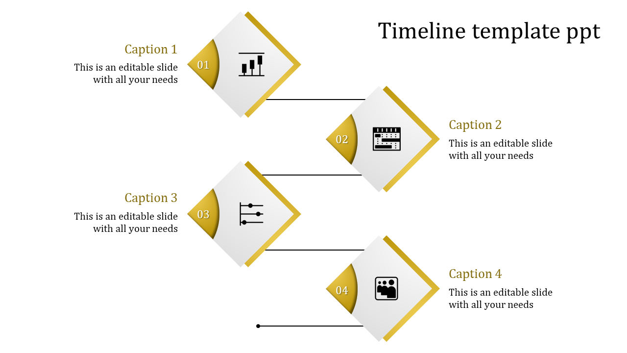 Amazing Timeline Template PPT and Google Slides Themes